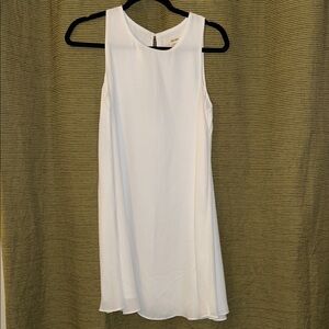 Sans Souci White Mini Dress